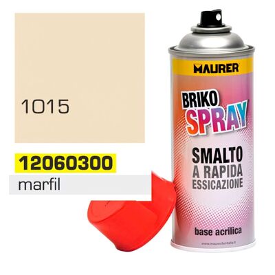 Spray de peinture ivoire clair 400 ml.