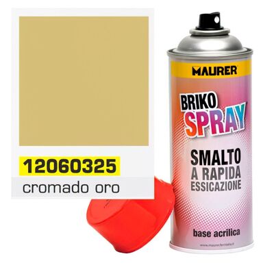 Spray de peinture Chrome Or 400 ml.