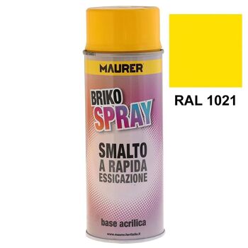 Spray Peinture Jaune Colza 400 ml.