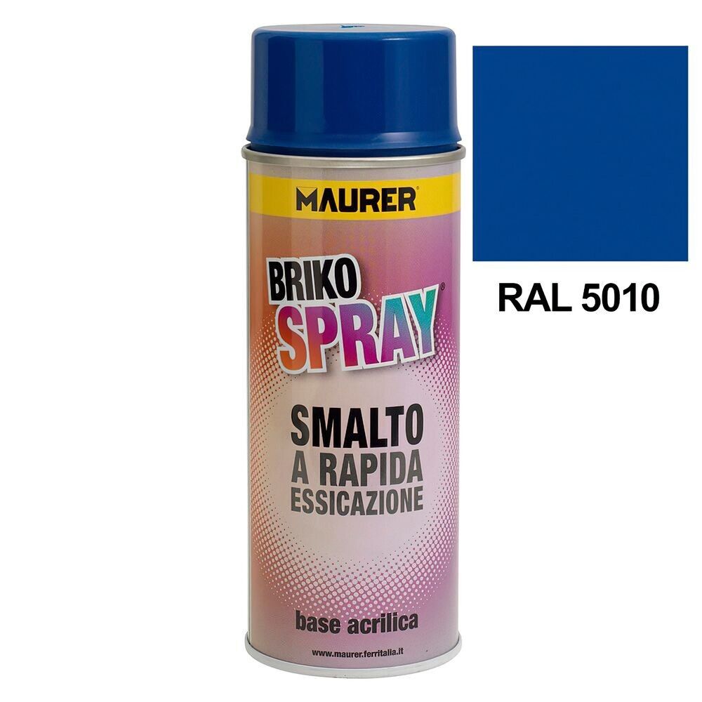 Peinture Genziana Bleu en Spray 400 ml.