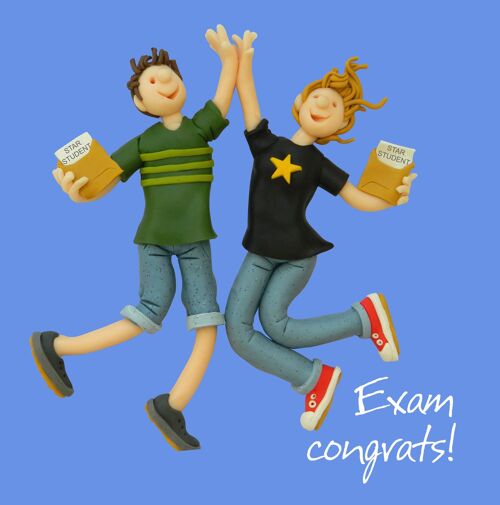 Exam Congratulations card