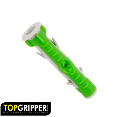 Bi-material Topgripper Taco " 5 mm. (Box of 200 units) Universal Anchor Anchor, Concrete Anchor, Pladur Anchor, Brick Anchor