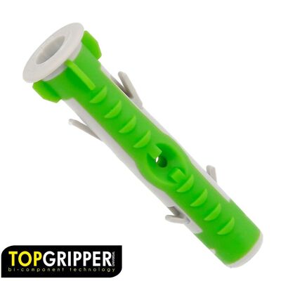 Bi-material Topgripper plug "10 mm. (Box of 75 units) Universal Anchor Anchor, Concrete Anchor, Pladur Anchor, Brick Anchor