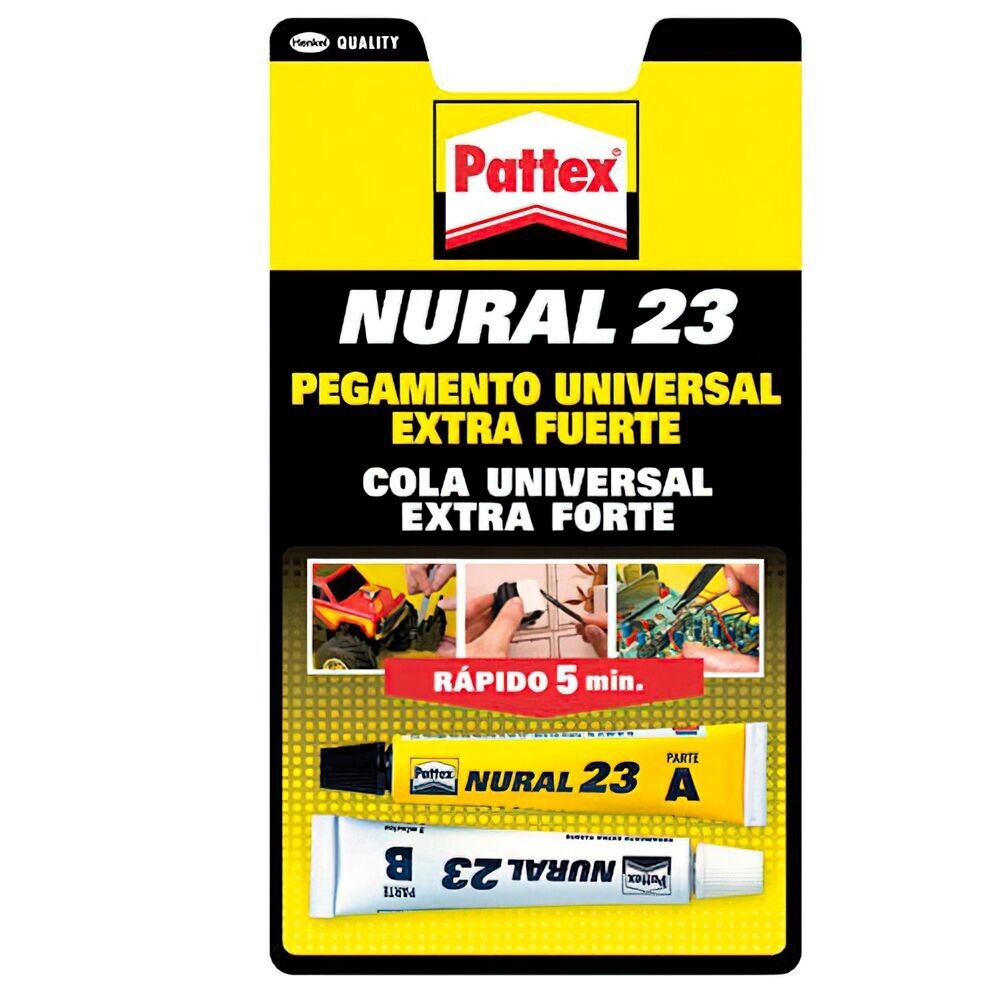 Nural- 23 Trasparente (Set di 2 Tubi 22 cmÂ³.) 