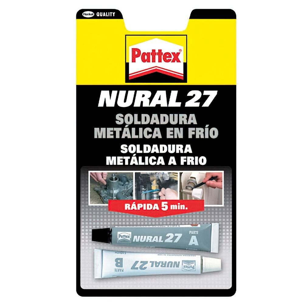 Nural- 27 Alluminio Grigio (Set di 2 Tubi 22 cmÂ³.) 