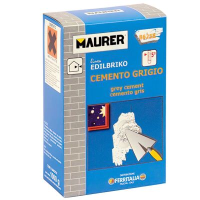 Edil Maurer Cemento Grigio (Scatola da 1 kg.) 