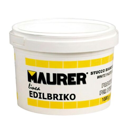 Edil Masilla Plastica Blanca Maurer (Tarrrina 1, 0 kilo)
