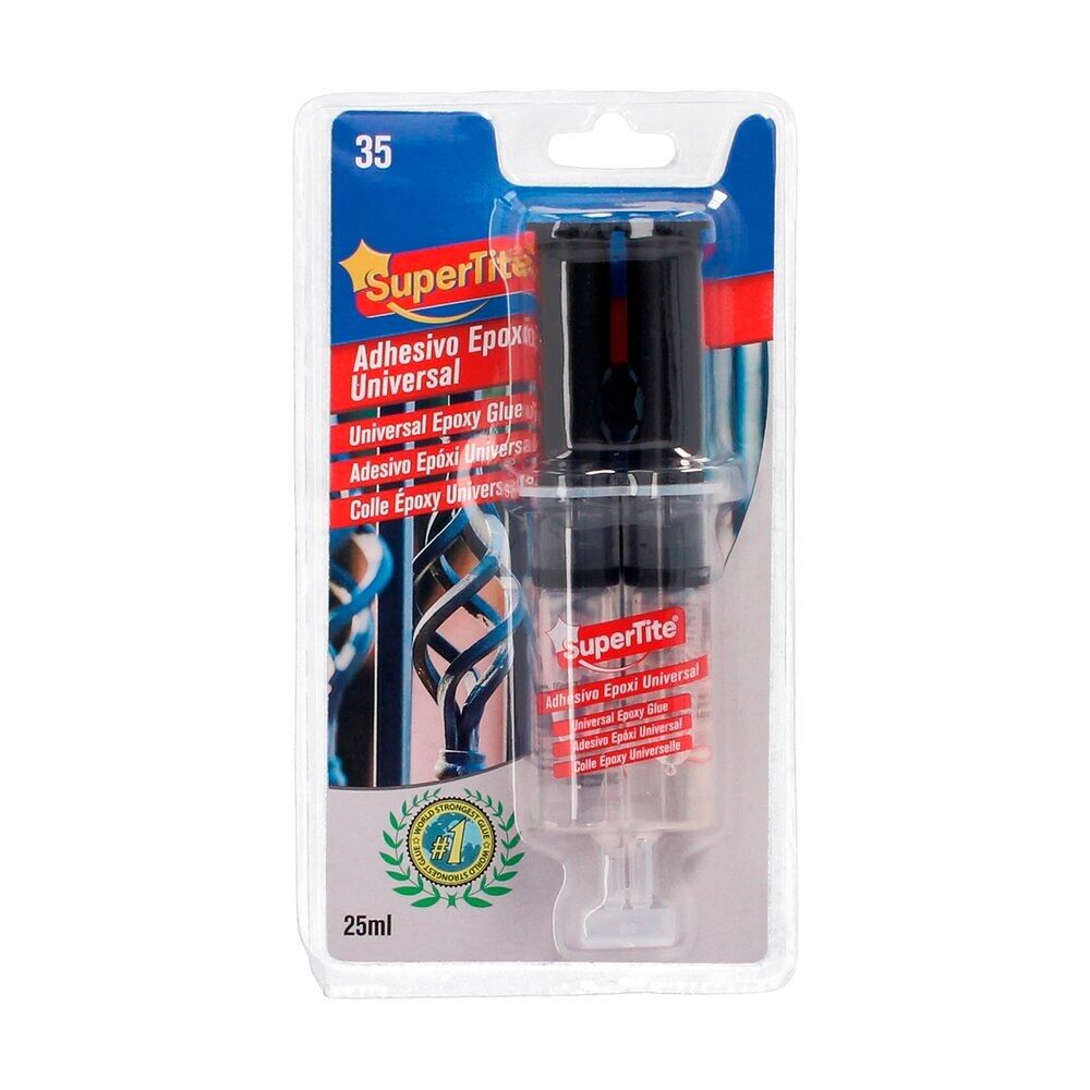 2 Component Epoxy Glue (25 Ml.) Glue Metal, Glass, Mirrors, Plastics, Marble, Boats, Wood, Leather, Etc.