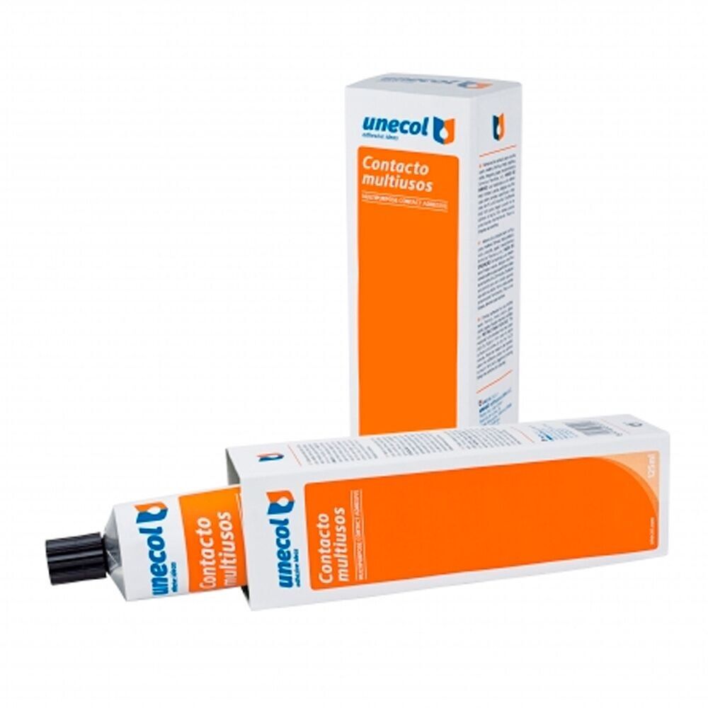 Colla per contatti 125 CC.  Colla per contatti, colla per pelle, legno di gomma.  Resistente e Flessibile.