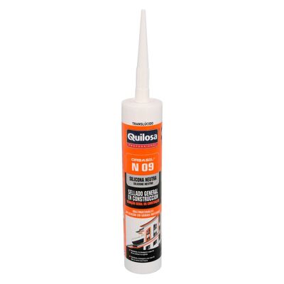 Transparent Professional Neutral Silicone 300 ml. Orbasil N09 Silicone Sealing, Versatile Joint Sealant