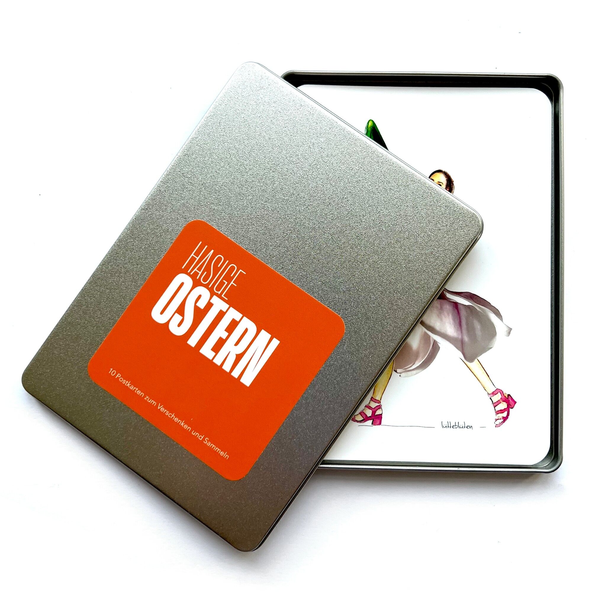 10 x Osterkarten in einer Box