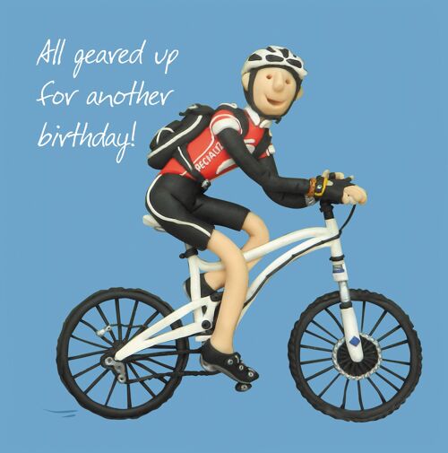 Geared Up birthday card