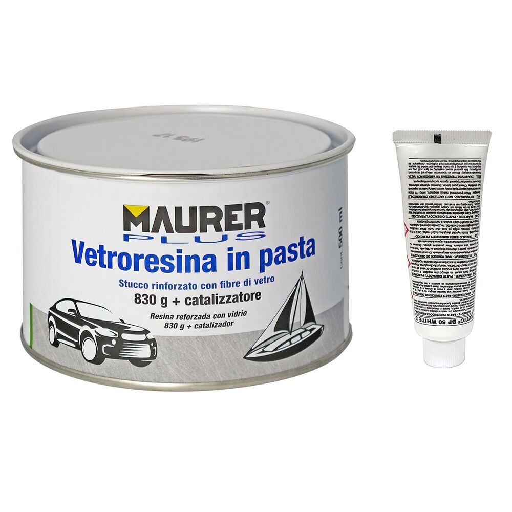 Mastice per Fibra di Vetro 500 ml. (Con indurente)
