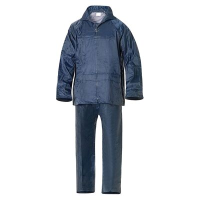 Blue Nylon Waterproof Water Suit Size 7-L