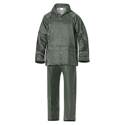 Green Nylon Waterproof Water Suit Size 7-L