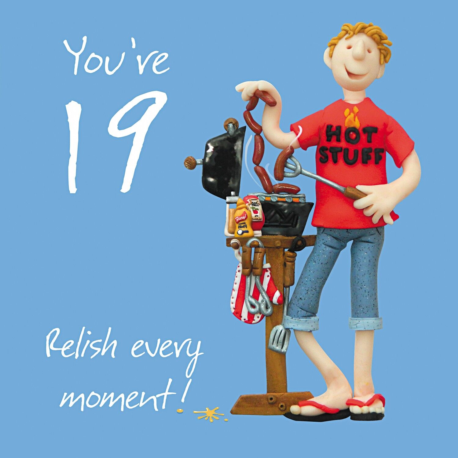 19 Biglietto d'auguri numerato Relish Every Moment