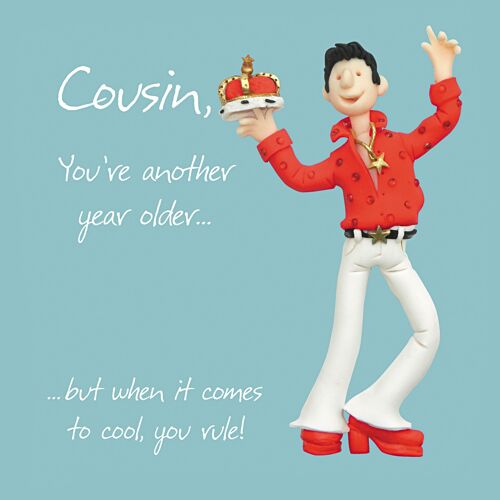 Cool Cousin birthday card