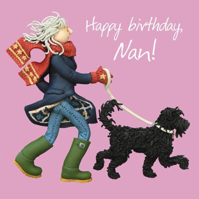 Happy Birthday Nan birthday card