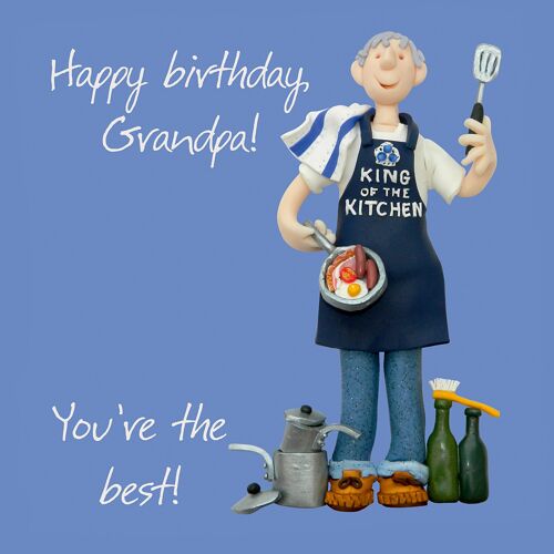 Happy Birthday Grandpa birthday card