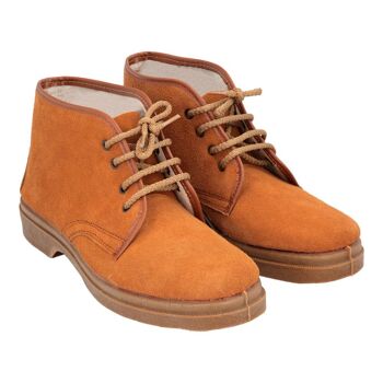 Huron Suede Boots No. 44 Botte de travail, Botte de terrain, Botte de verger, Botte de verger, Botte de terrain, Chaussures de terrain (paire)