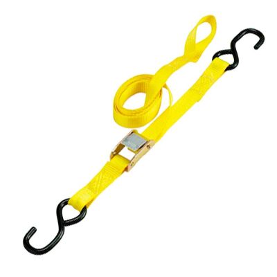Ratchet Tie Down Tape 25 mm. x 2 Meters With 2 Hooks (Blister 2 Pieces)