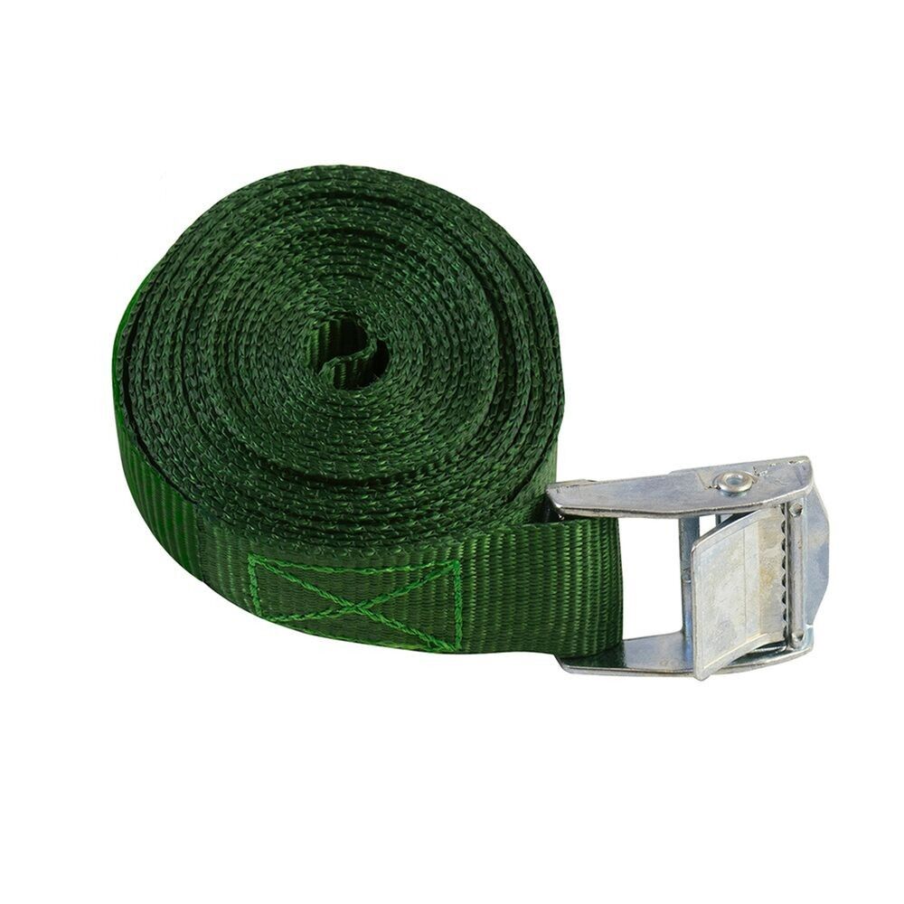 Ruban d'arrimage avec cliquet. Longueur 4 mètres x largeur 25 mm. 1 unité.