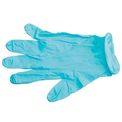 Disposable Nitrile Gloves Size 7 M Box 100 Units