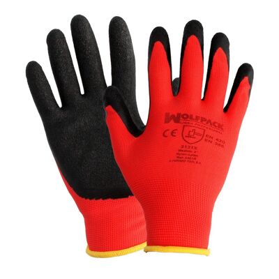 Guantes Latex / Nylon Gripflex Talla  8" (Par)