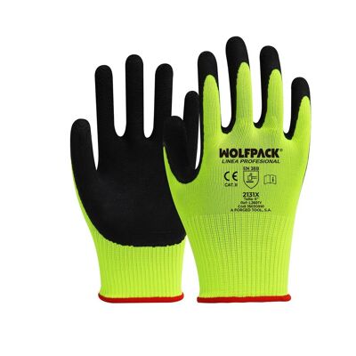 Latex Soft Foam Glove Size 6"