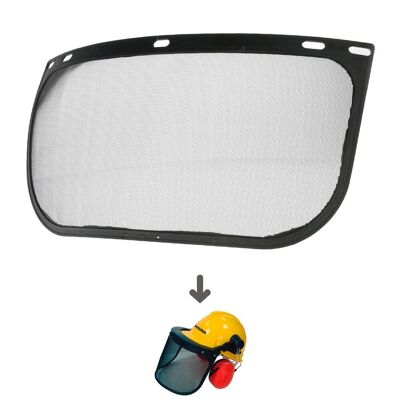 Replacement Face Shield for Helmet with Visor, Mesh Face Shield and Ear Protector Maurer Model 99790
