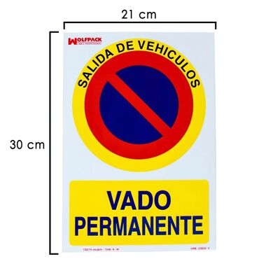 Poster permanente Ford 30x21 cm.