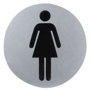 Panneau en aluminium pour salle de bain des femmes "12 cm.