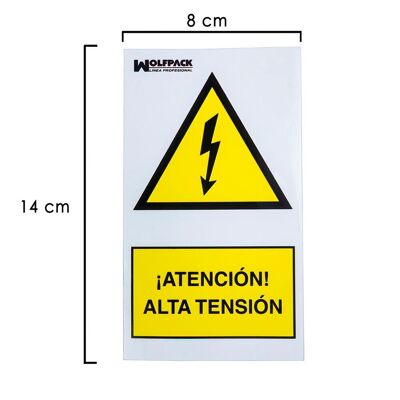 High Tension Adhesive Poster 140x80 cm.