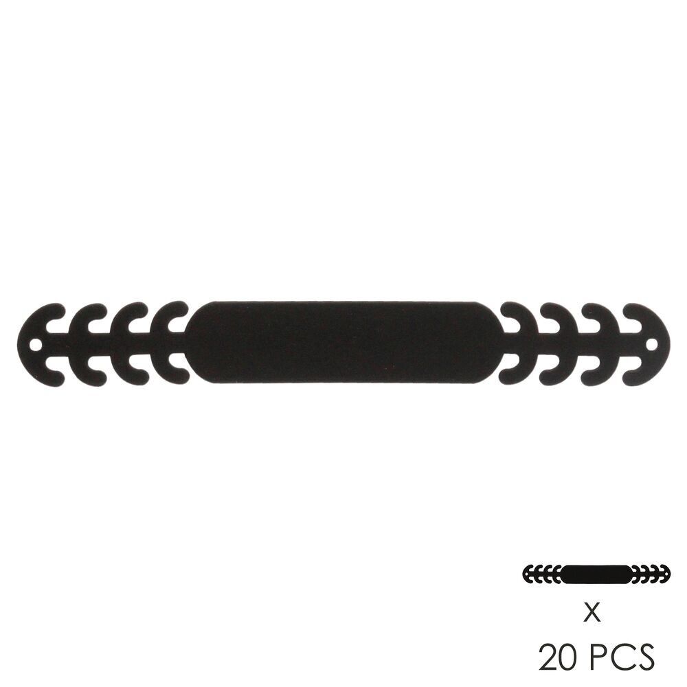 Ohrschoner-Maskenregler aus flexiblem Kunststoff für Masken (Beutel 20 Stück)