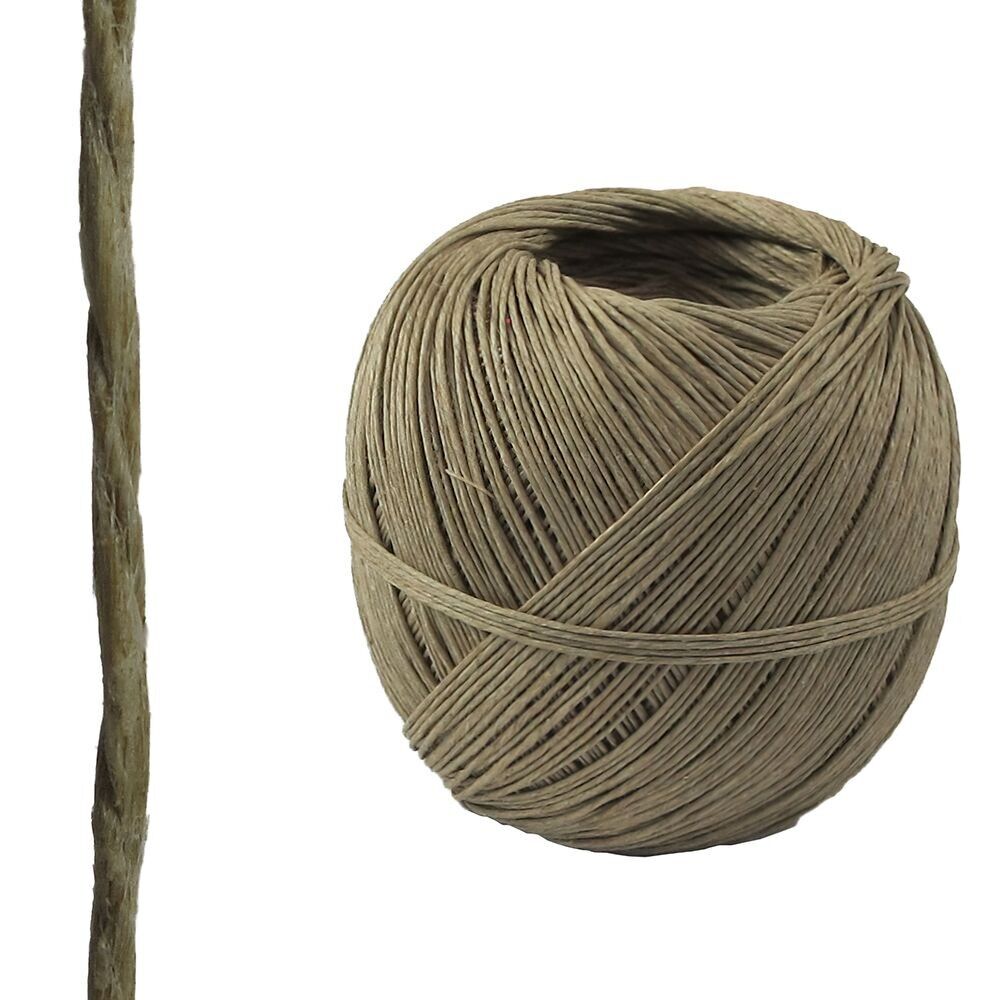 Fil de chanvre poli Bramante n° 10 (bobine de 50 grammes)