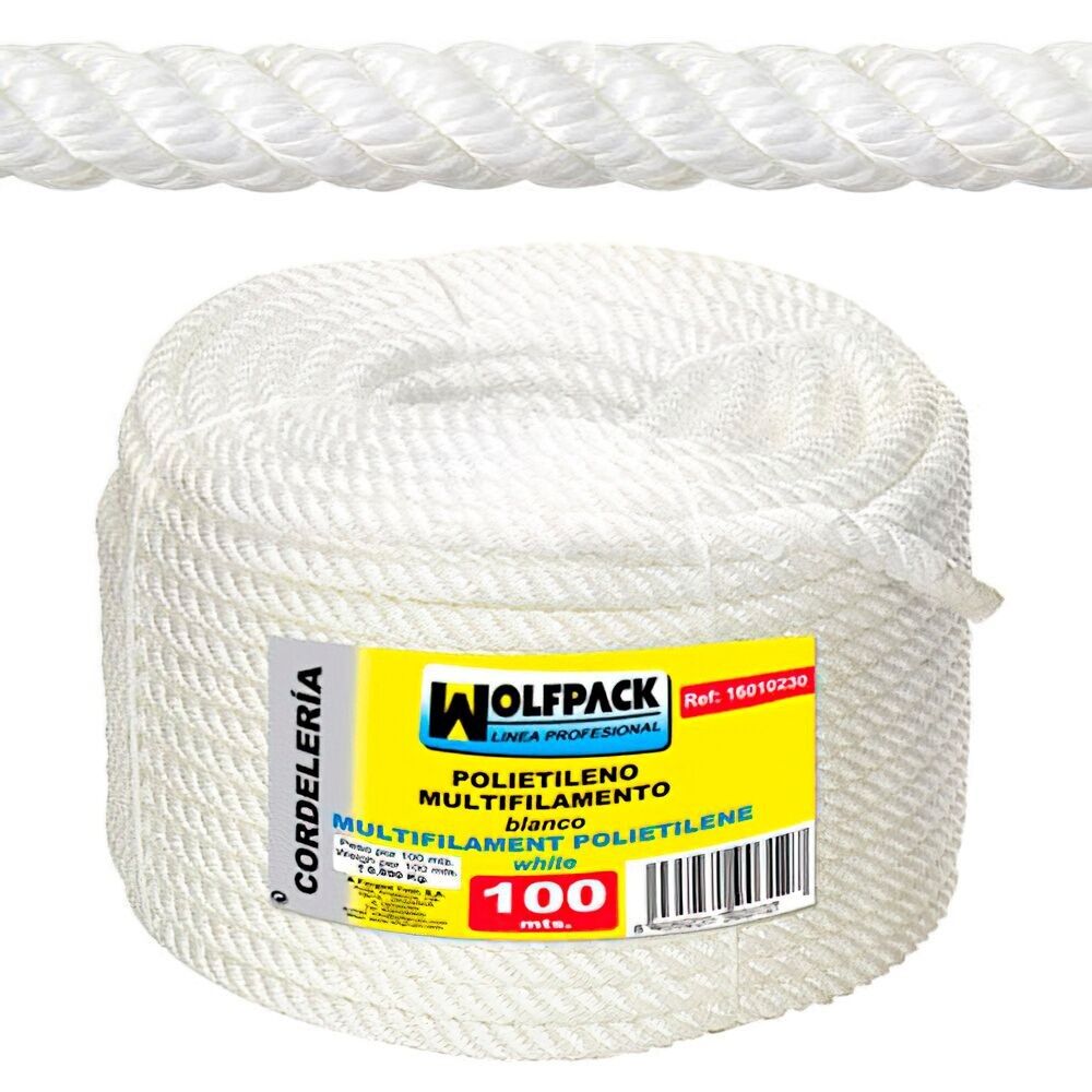 Corde multifilament en polypropylène (rouleau 100 m.)8mm