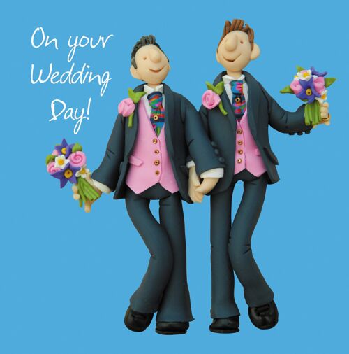 On Your Wedding Day (Male) card