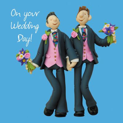 On Your Wedding Day (Male) card