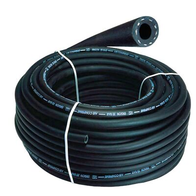 Black Compressed Air Hose 8 x 17 mm. 20 bars Roll 50 meters