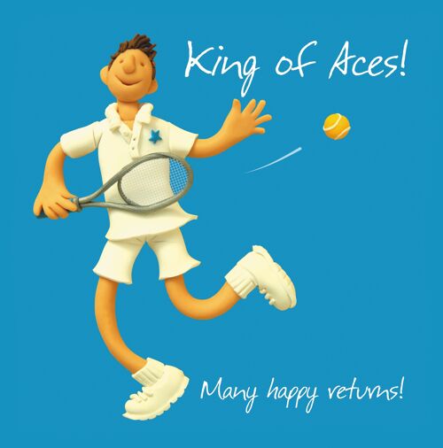 King of Aces birthday card