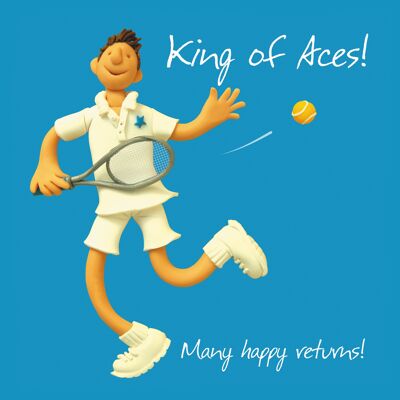 King of Aces Geburtstagskarte