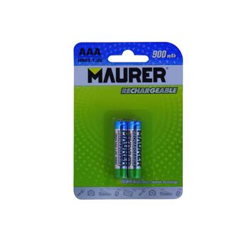 Batterie rechargeable Maurer HR-3 / AAA (Blister 2 pièces)