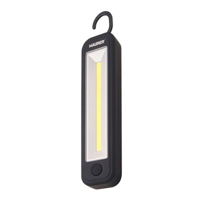 Professionelle LED-Taschenlampe, batteriebetrieben (4 AA), 260 Lumen, 3 Watt. Mit Magnet und Aufhänger