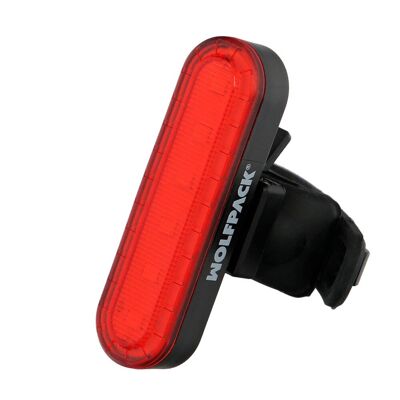 Éclairage LED arrière pour vélo/scooter 100 Lumens (4 Modes) Batterie rechargeable USB