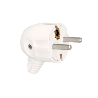 Plug / Socket Side Output 16 A.  250V White