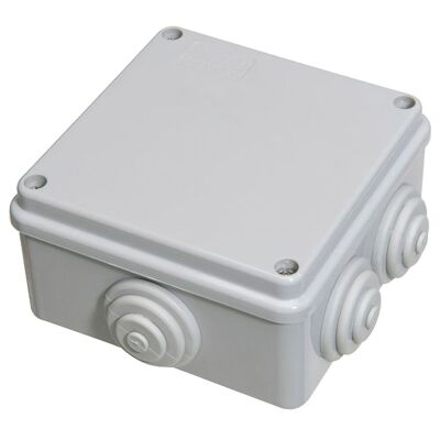 Surface Watertight Box With Screw 100x100x50 mm.