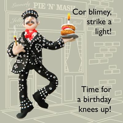 Strike a Light historical birthday card