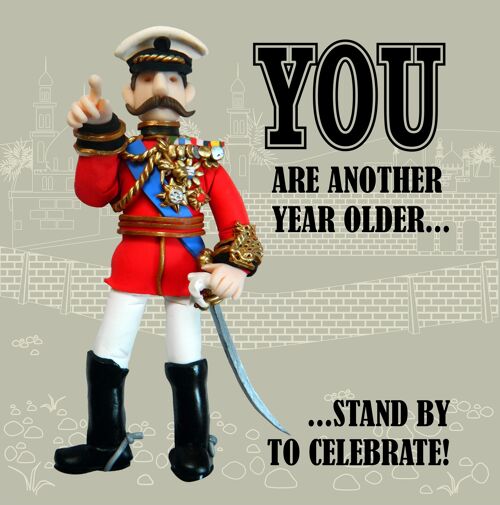 You Are Another Year Older historical birthday card