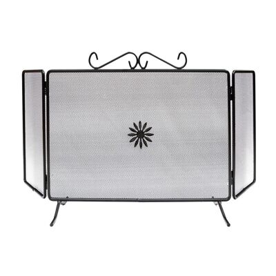 Fireplace Screen 98.5 x 50 (H) cm.  Spark Guard, Chimney Protector, Chimney Grate Protector.