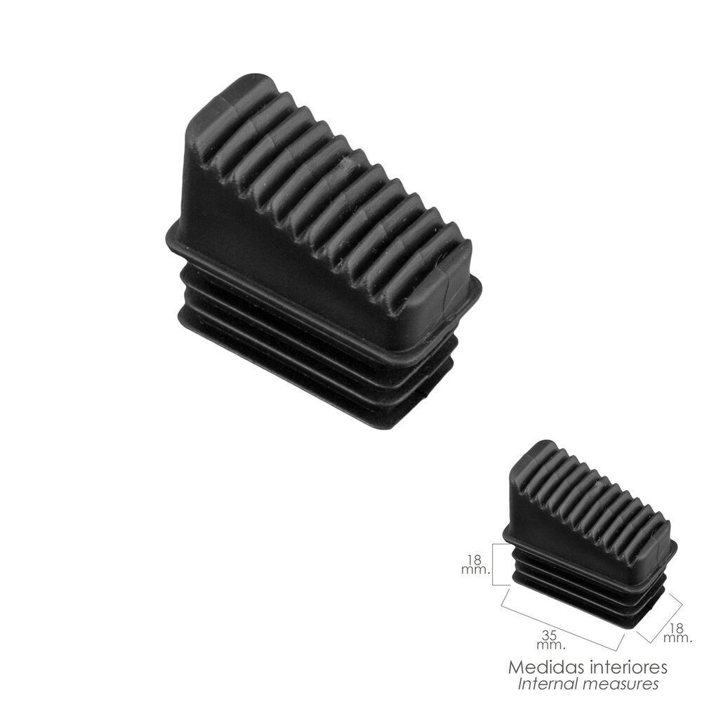 Oryx-Front-Aluminium-Treppenende für 3 bis 6 Stufen